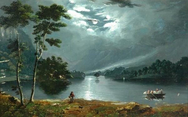 Windermere, Looking North and Lake by Julius Caesar Ibbetson